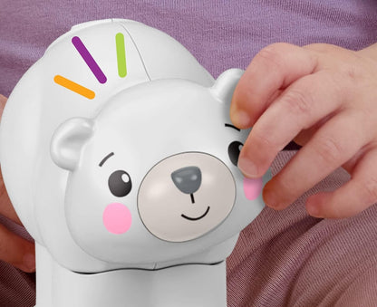 FISHER-PRICE sensorisk kørende isbjørn til at lære at kravle 9 m+