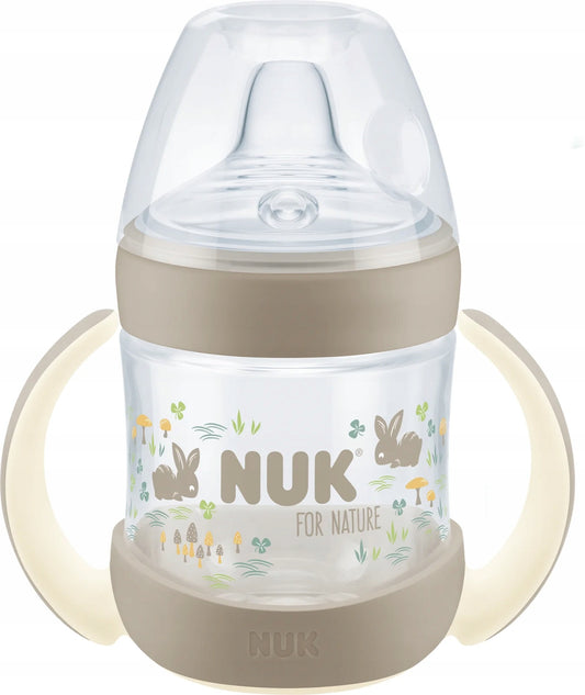 NUK for Nature ΠΟΤΗΡΑΚΙ ΜΕ ΣΤΟΜΙΟ 160 ml με δείκτη θερμοκρασίας