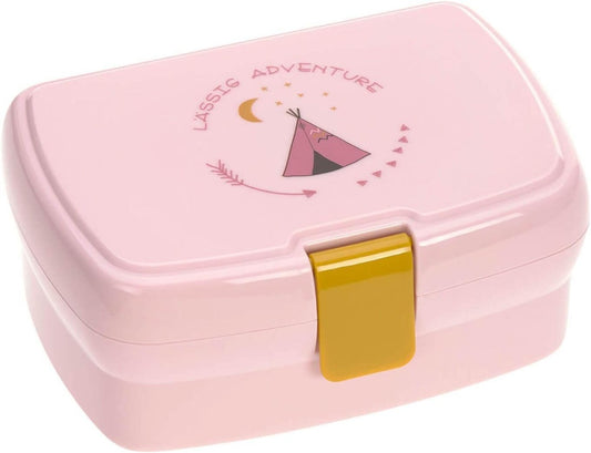 LASSIG lunch box con vassoio estraibile per snack 460 ml TIPI
