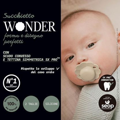 SUAVINEX Wonder succhietto calmante 6-18 mesi silicone SX PRO
