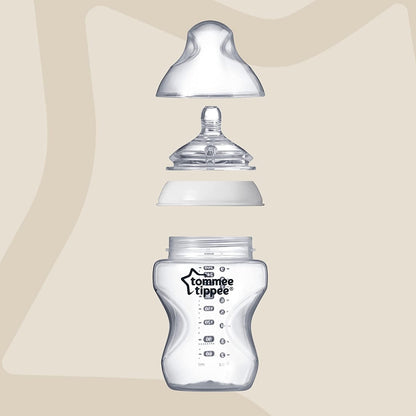 TOMMEE TIPPEE set iniziale BOTTIGLIE IN VETRO