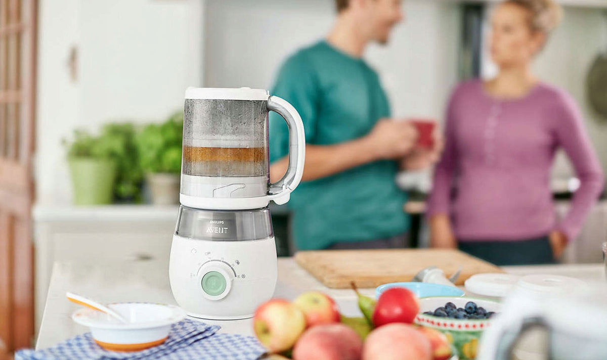 PHILIPS AVENT SCF885/01 4v1 parní hrnec mixér ohřívač rozmrazovač 1000ml