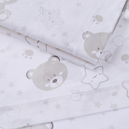 ITALBABY set di biancheria da letto 3 pezzi 115X175 / 40X60 / 60X130