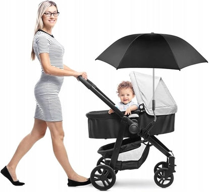 RIOGOO ochranný dáždnik na kočík, priemer 73cm, UV žiarenie 50+, vodoodolný