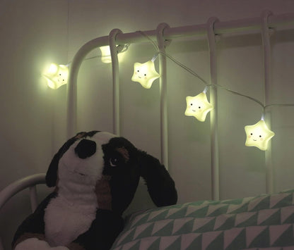REER Lumilu lámpara nocturna LED 9 estrellas 3,9 x 4,1 cm