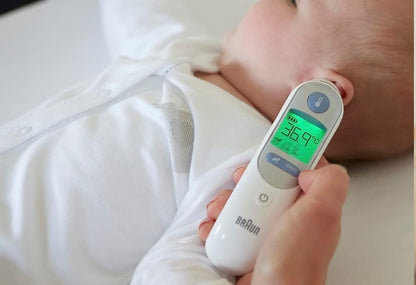 BRAUN ThermoScan 7 præcist øretermometer + 21 beskyttelseshætter