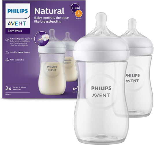 PHILIPS AVENT Natural RESPONSE cumisüveg 260 ml 1 hónap+ 2 db