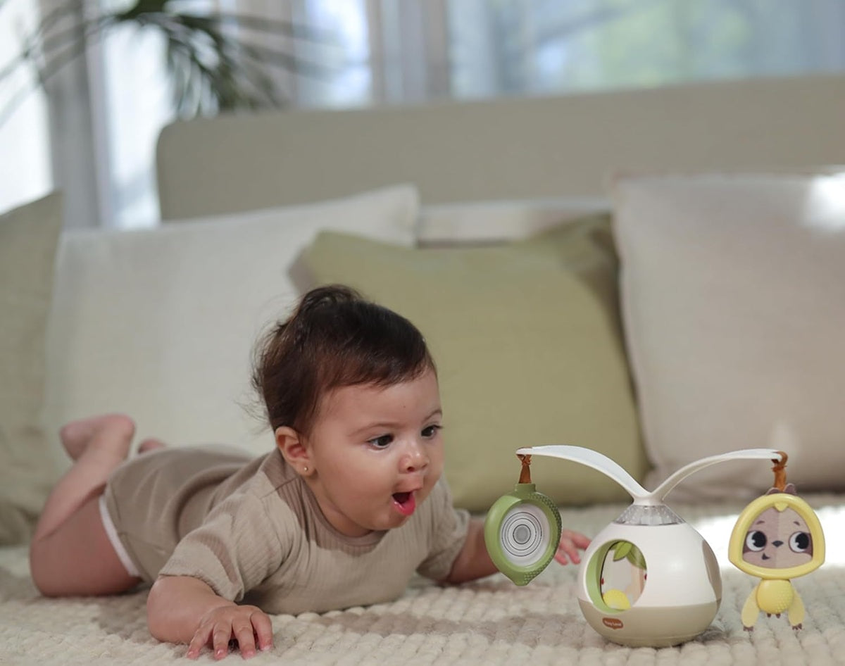 TINY LOVE Tummy Time 2в1 интерактивна въртележка и игра по корем