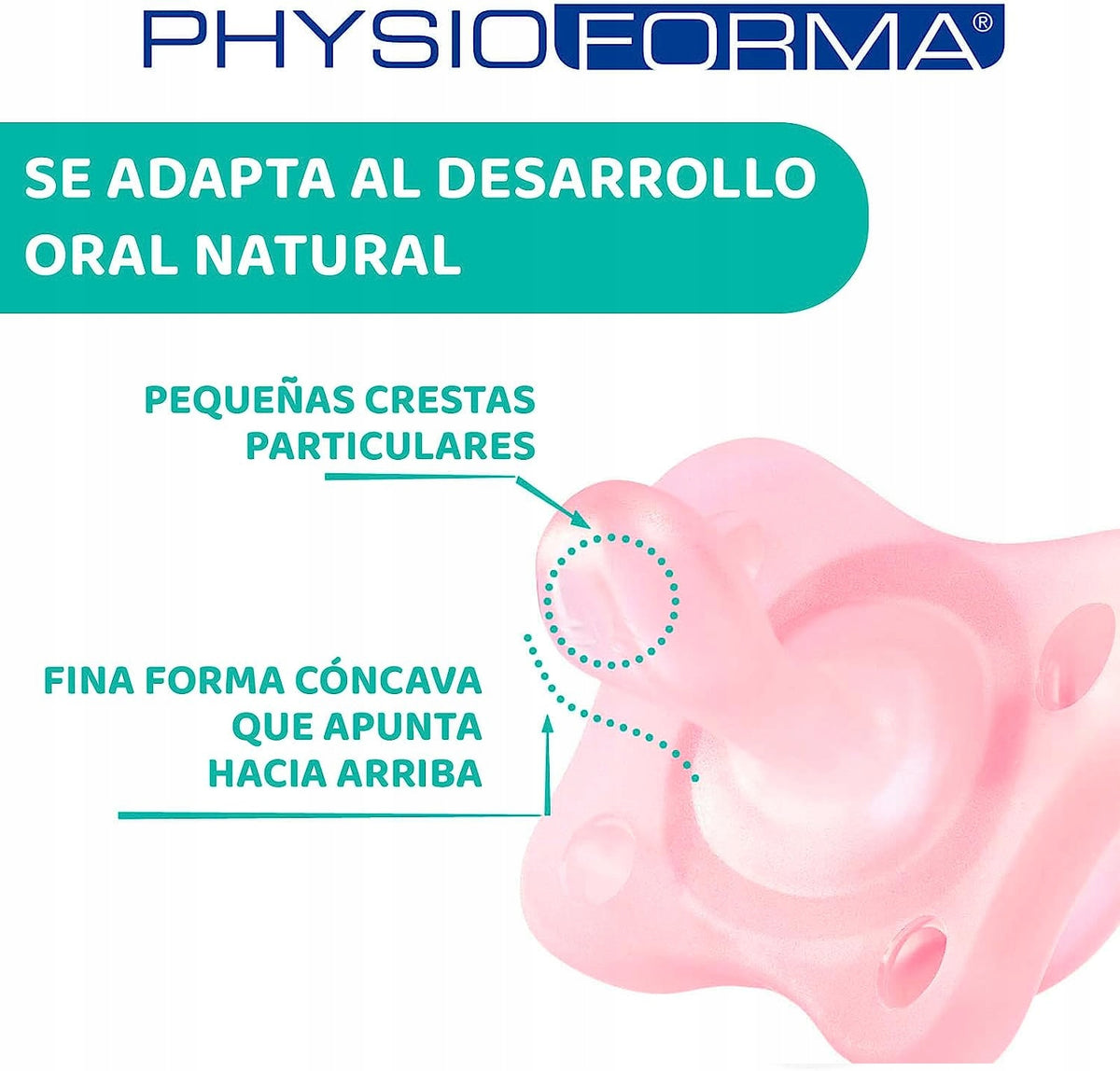 CHICCO PhysioForma suzetă x2 0-2m MINI SOFT