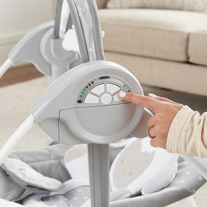 INGENUITY Comfort2GO sdraietta SUONI VIBRAZIONI Cuddle Lamb "O"