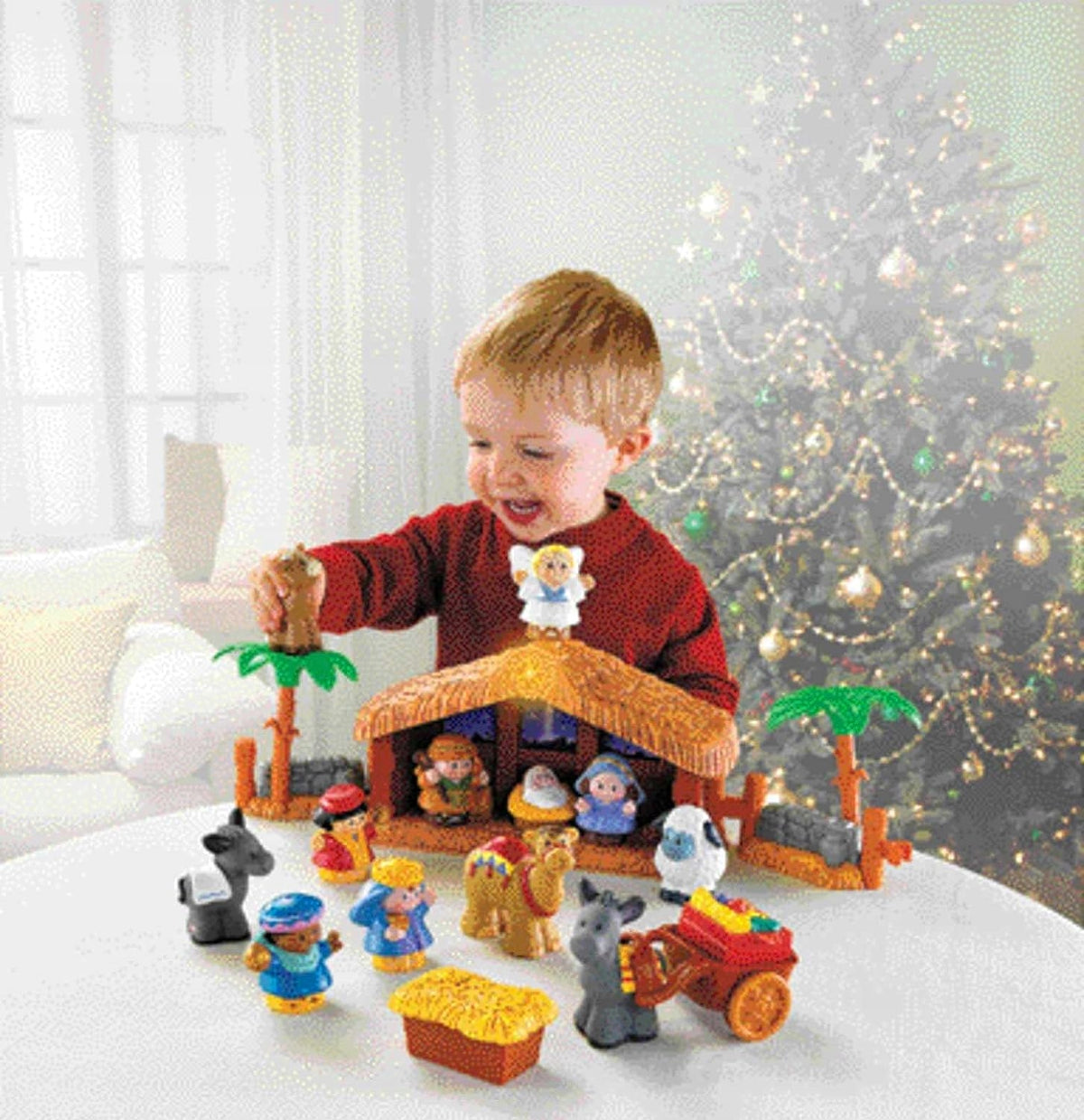 FISHER-PRICE Little People Weihnachtskrippe