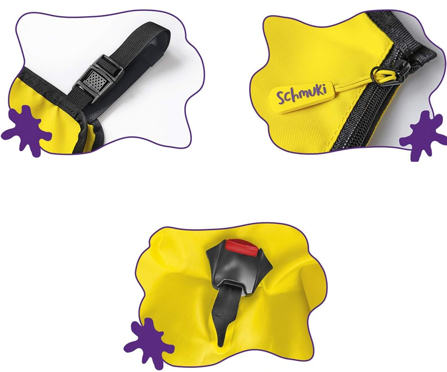 SCHMUKI protège-siège pour poussette et voiture, sac de couchage pour enfant 3-6 ans