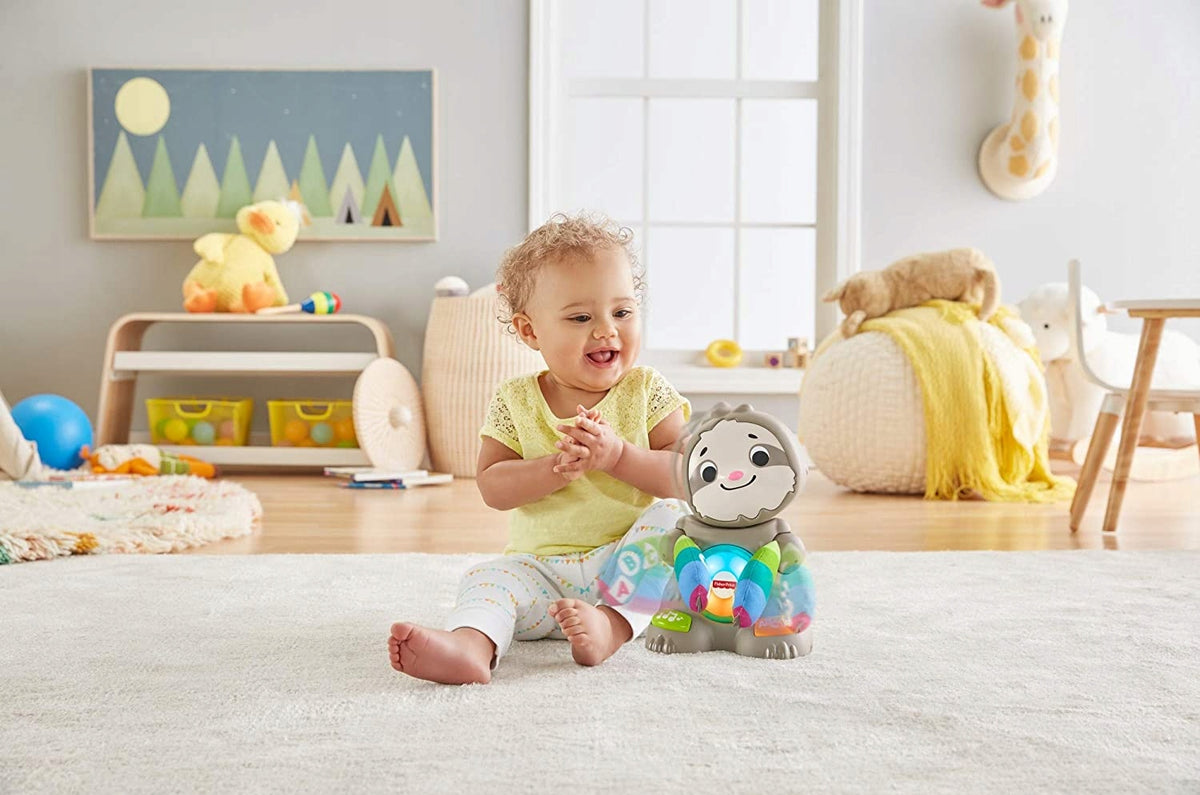 FISHER-PRICE interaktywny LENIWIEC j. francuski