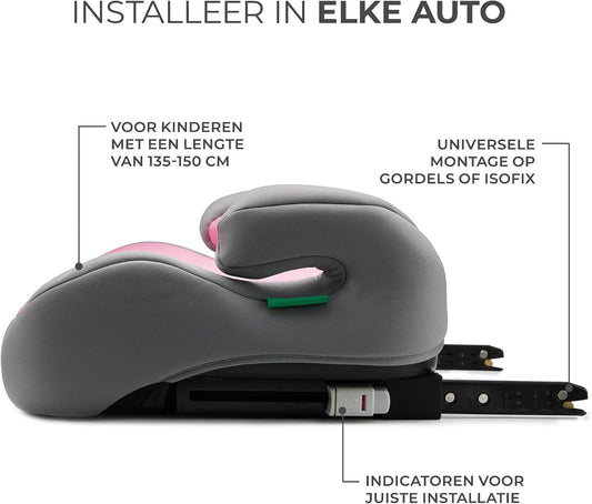 Kinderkraft I-BOOST autostoelverhoger 135-150 cm