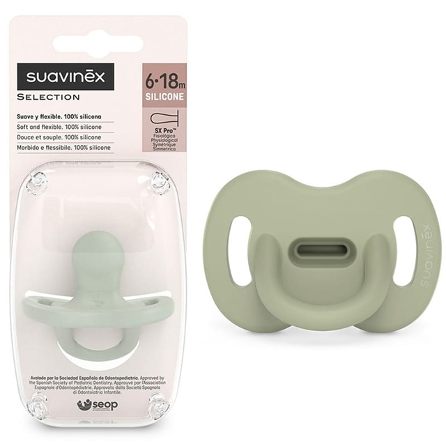 SUAVINEX succhietto SELECTION SX PRO silicone 6-18m
