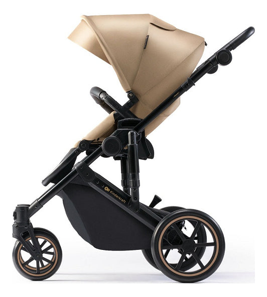 KINDERKRAFT PRIME2 PRO poussette multifonction 3-en-1 jusqu'à 22kg + siège auto MINK PRO