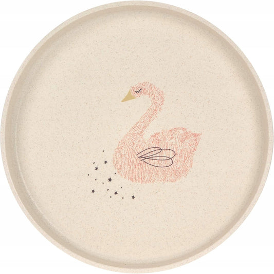 LASSIG melaminfreier Teller Little Water Swan