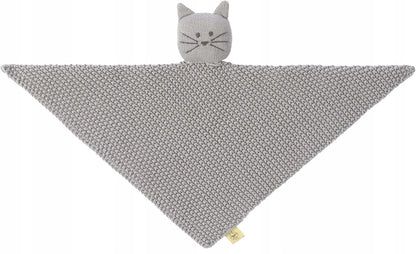LASSIG Little Chums gebreide knuffel deken KAT 26 cm