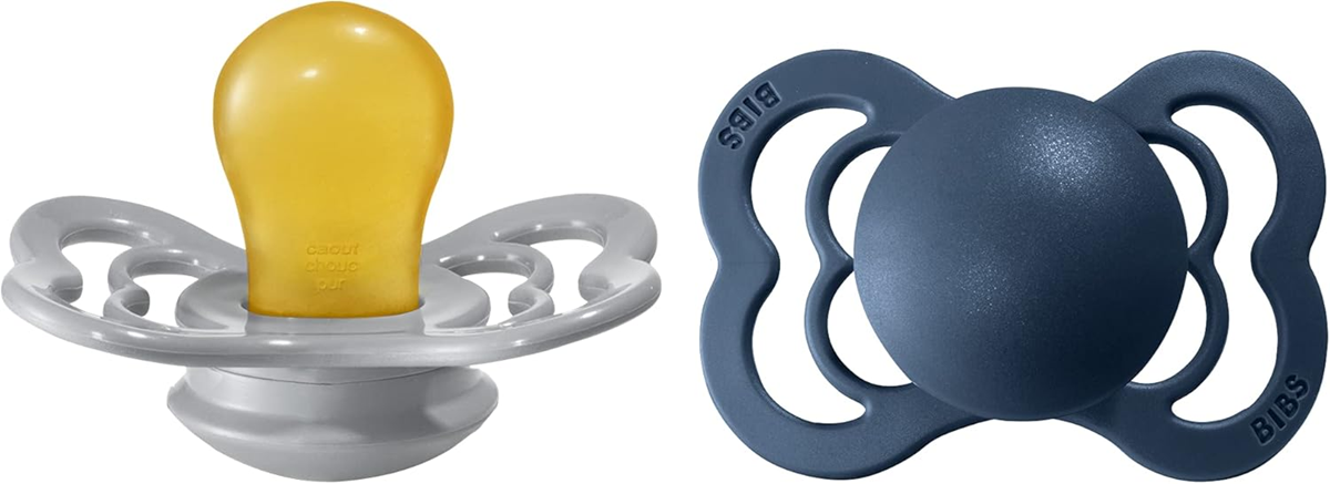 BIBS SUPREME succhietti calmanti in caucciù 0-6 mesi SIMMETRICI