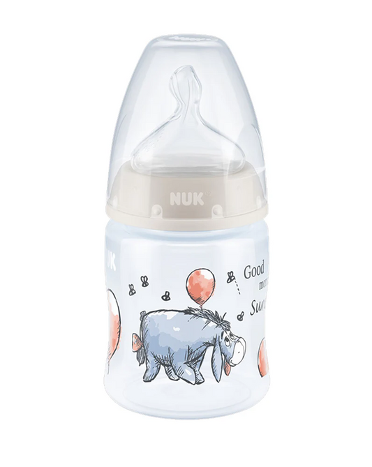 NUK First Choice+ μπιμπερό 150 ml 0–6 μηνών δείκτης θερμοκρασίας ΓΑΪΔΟΥΡΑΚΙ