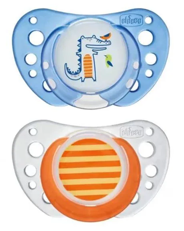 CHICCO PhysioForma COMFORT chupete x2 0-6m LATEX de caucho natural