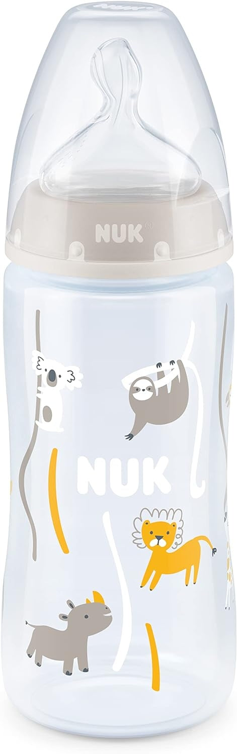 NUK First Choice+ 0-6 μ ΜΠΙΜΠΕΡΟ 300 ml με ένδειξη θερμοκρασίας