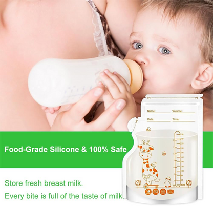 Torebki do Przechowywania Pokarmu 60szt 250ml