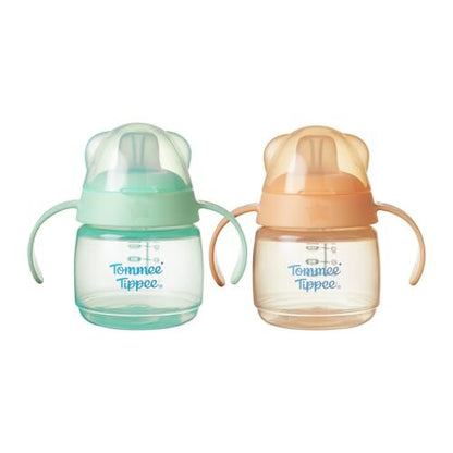 Tommee Tippee – dwa kubki treningowe z uchwytami i ustnikami