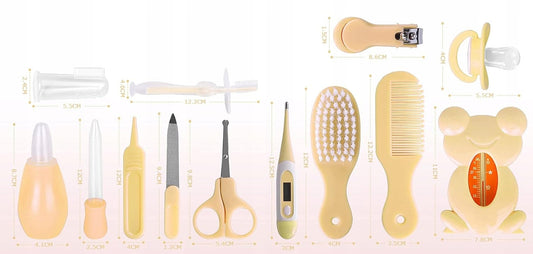 BABY CARE KIT zestaw do pielęgnacji dziecka 13 elementów