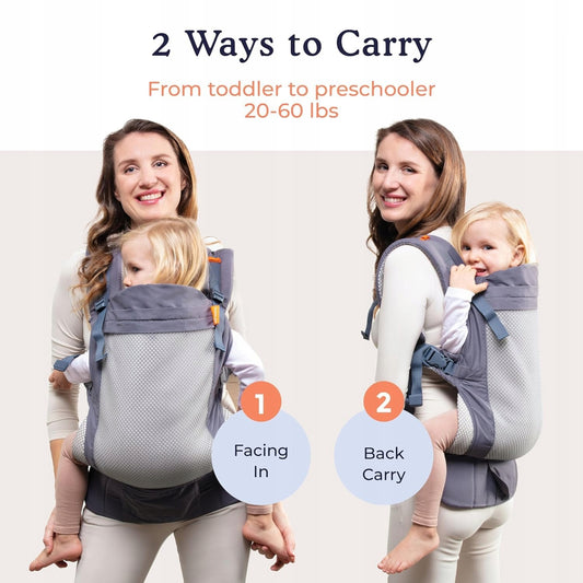 BECO TODDLER носилка с катарама 9-27kg mesh 3d