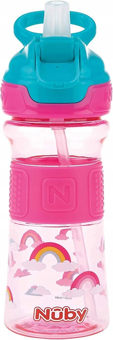 NUBY Vaso antiderrames Flip-it de tritán 3 m+ 360 ml