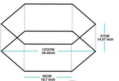 LALAWOW kompaktní suchý bazén 100cm BEZ MÍČKŮ