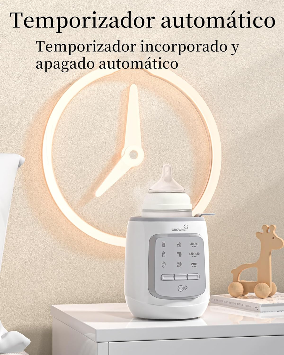 GROWNSY 9 in 1 scaldabiberon e scaldavasi con illuminazione