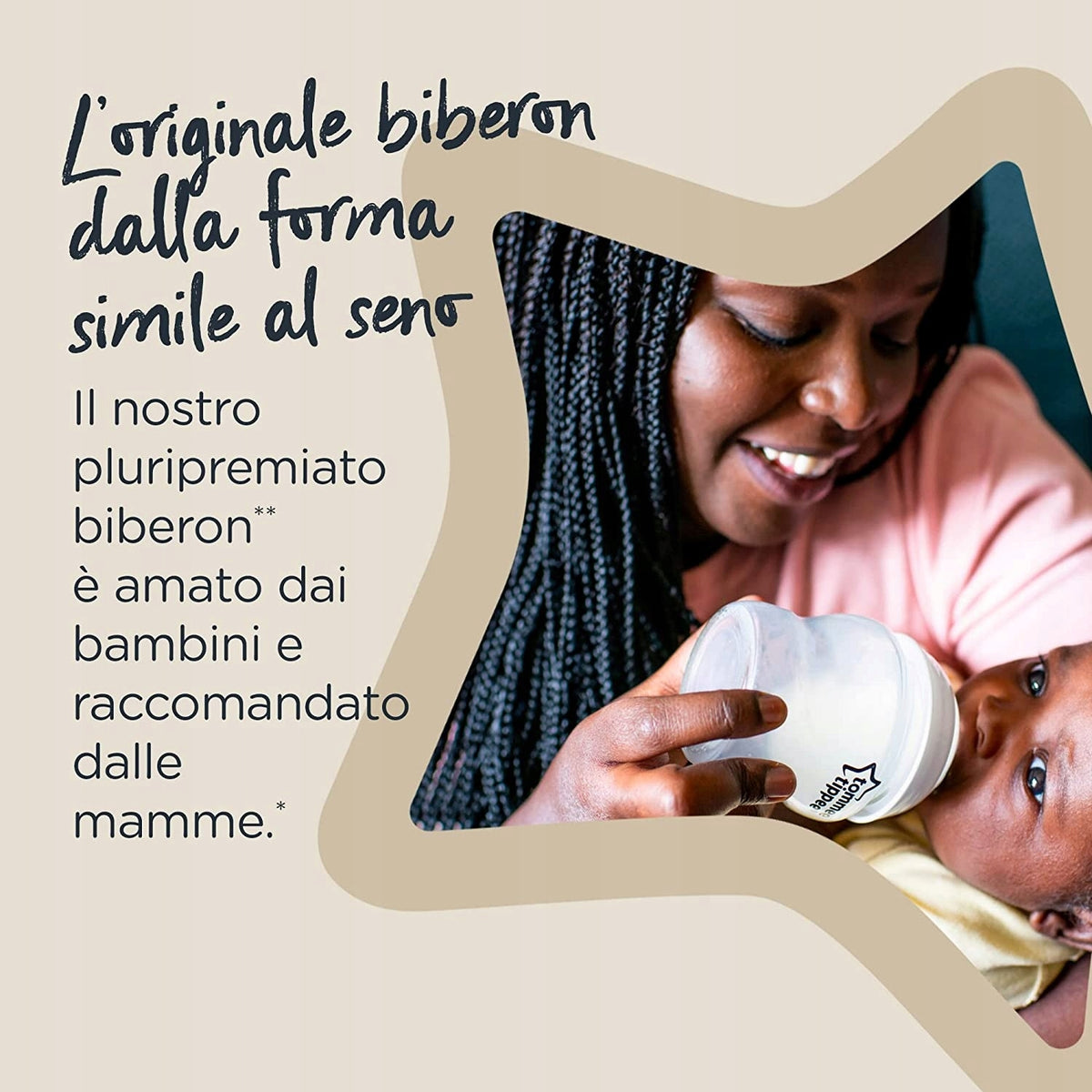TOMMEE TIPPEE set iniziale BOTTIGLIE IN VETRO