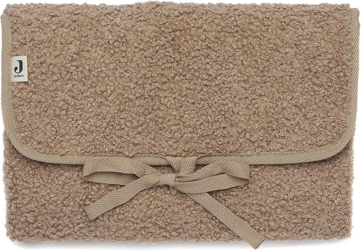 Jollein Boucle подложка за повиване 71x50 cm бежова