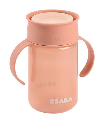 Béaba 360° träningsmugg pink 340 ml 12m+