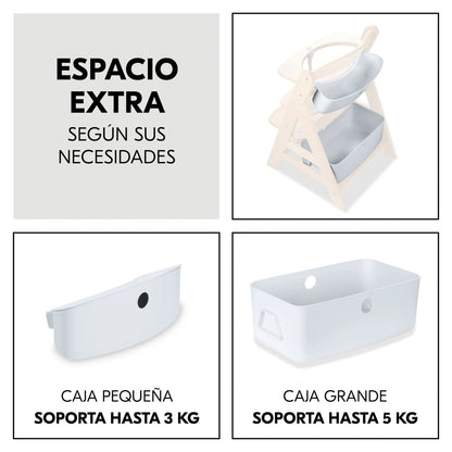 Hauck Alpha Box Set organizer til højstol hvid