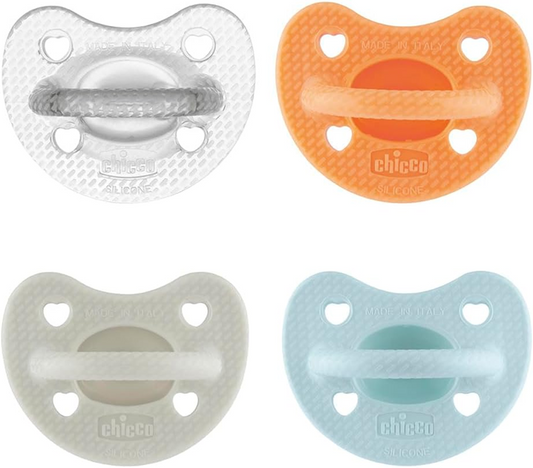 CHICCO PhysioForma suzetă x4 6-16m