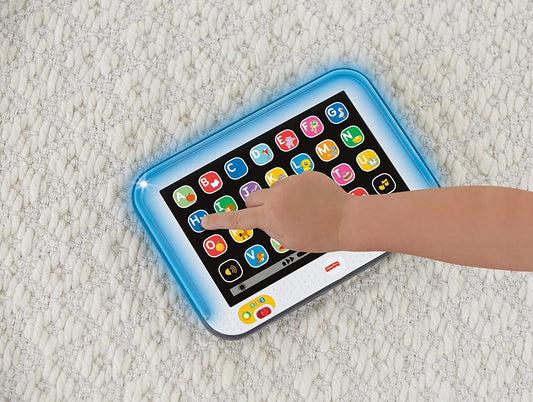 FISHER-PRICE tablet interaktywny piosenki, muzyka, dźwięki  J.ANGIELSKI