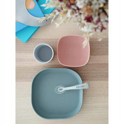 BEABA silicone utensil set