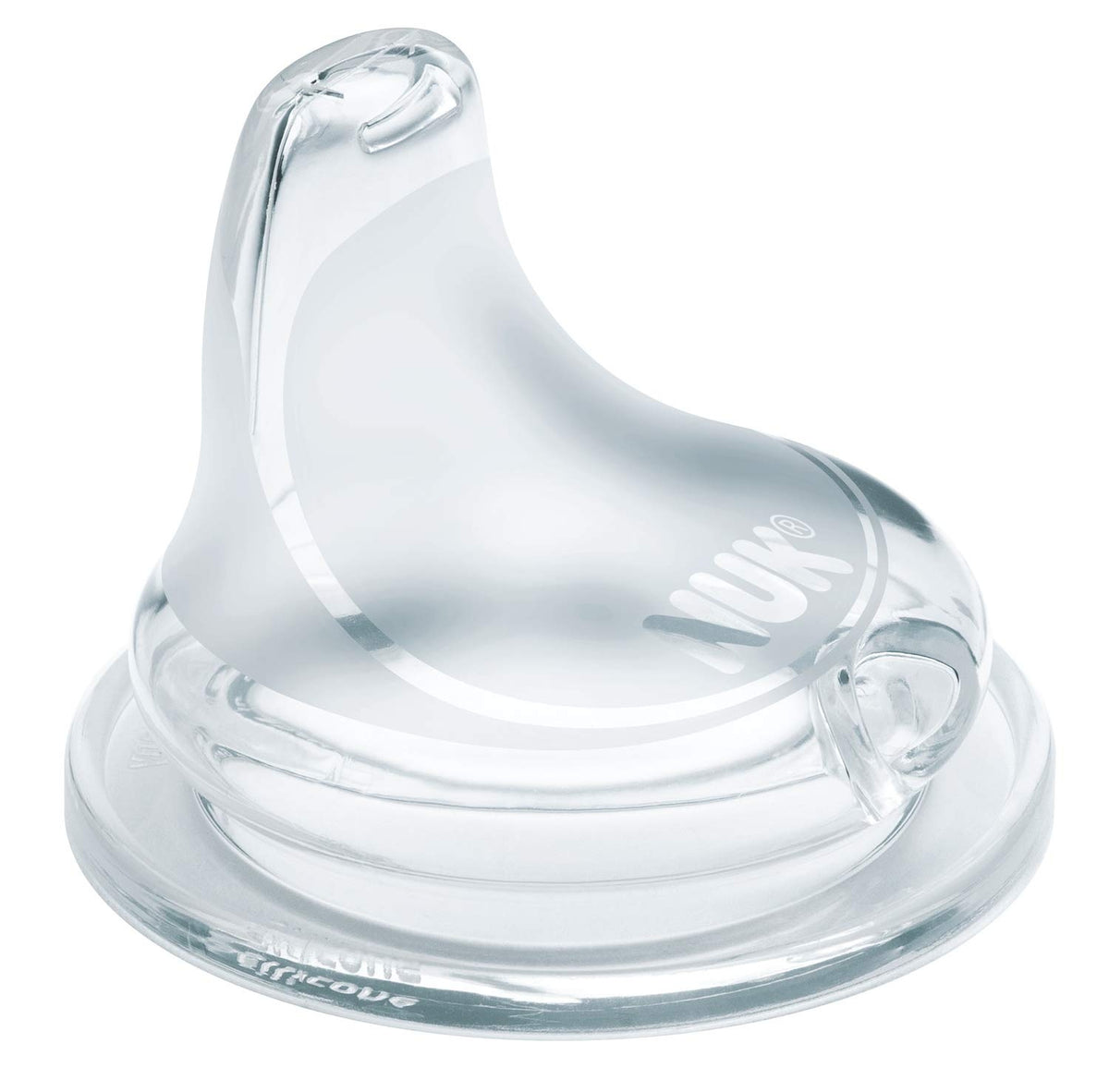 NUK First Choice stalowy kubek niekapek 125 ml 6 m+