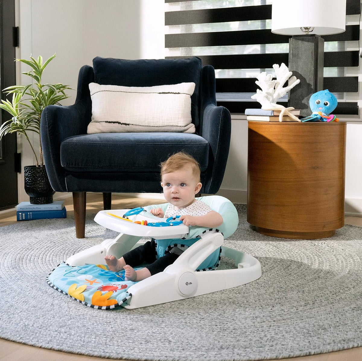 Baby Einstein Sea of Support 2 az 1-ben ülés kivehető tálcával 4 hó+