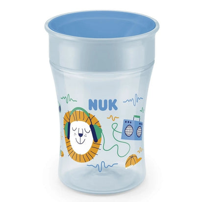 NUK Magic Cup непроливаща чаша с мундщук 360° 230 ml 8 м+