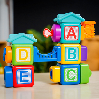 BABY EINSTEIN Connectables Bridge & Learn blocchi magnetici 15 pezzi