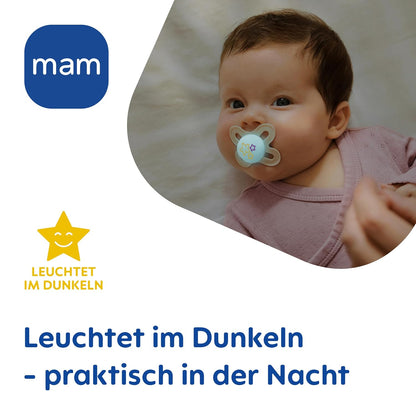 MAM Original Day&Night Schnuller 0-6m x4 NACHTLEUCHTEND