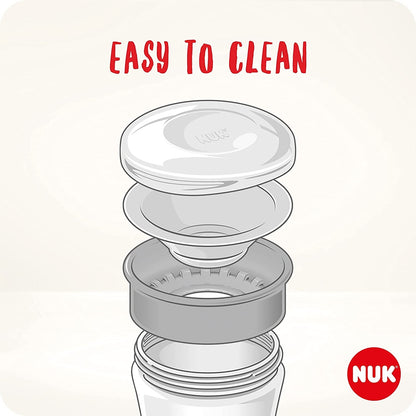 NUK Magic Cup Mickey KUBEK NIEKAPEK ustnik 360 z łatwą w czyszczeniu nakrętką i pokrywką