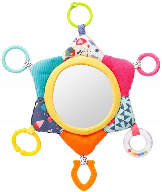 FEHN висяща играчка с огледалце и играчки 34 cm