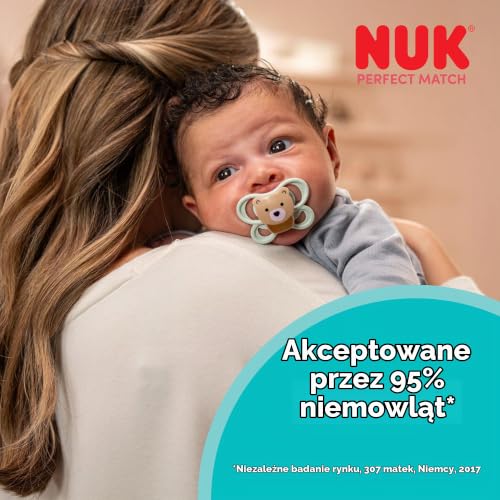NUK Perfect Match Air Beruhigungssauger 0-6 Monate x2