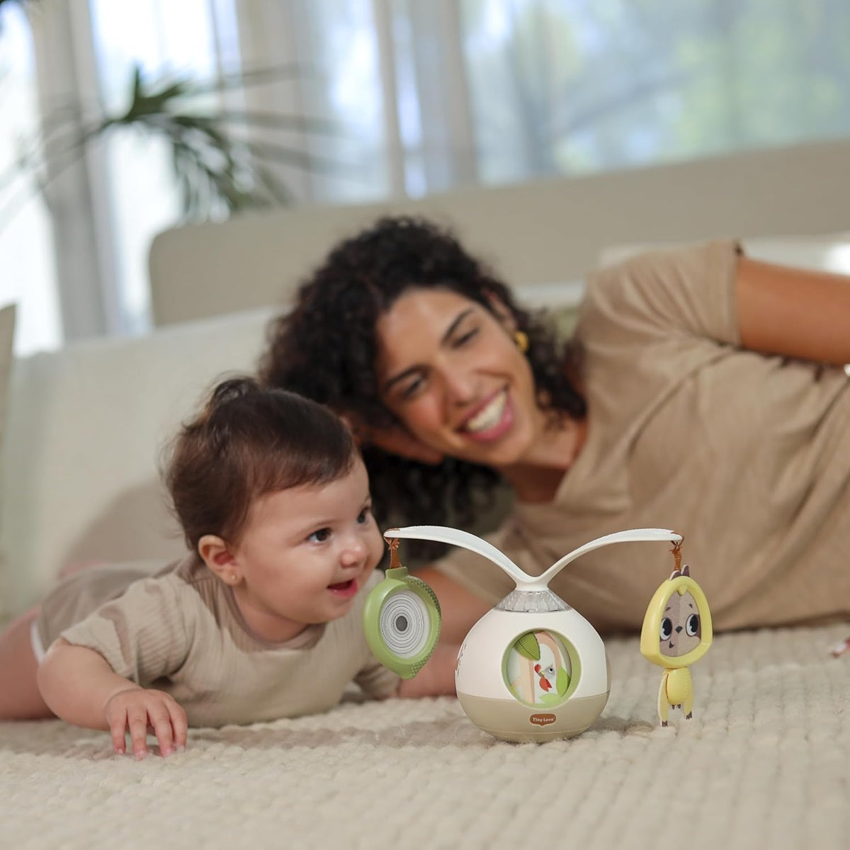 TINY LOVE Tummy Time 2w1 karuzela interaktywna i zabawa na brzuszku