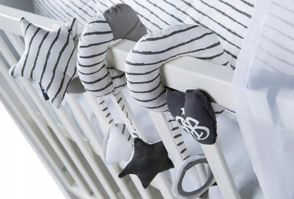 ROBA Rock Star Baby Spirale mit Rassel und Spiegel für Kinderwagen und Babybett